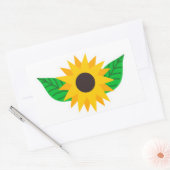 ひまわりシール 長方形シール (封筒)