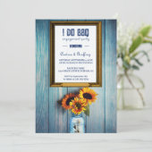 ひまわりジャー　アイ・ドゥ・ＢＢＱエンゲージメントパーティ 招待状 (スタンド正面)