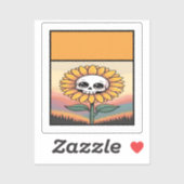 ひまわりスカルシール シール (シート)