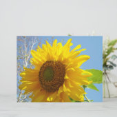 ひまわりスクラップブック紙イエローフローラ夏 (スタンド正面)