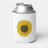 ひまわりスケッチ 缶クーラー (缶裏面)
