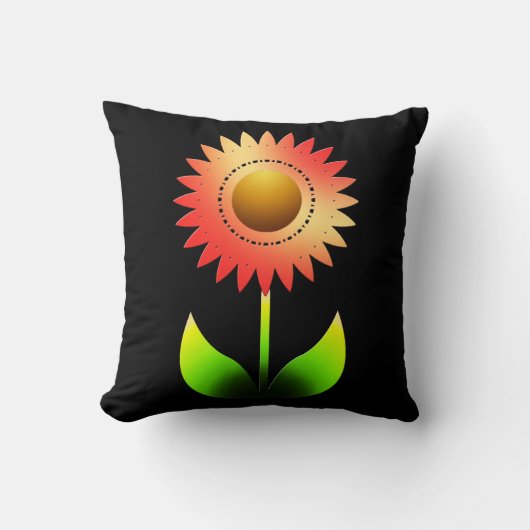 ひまわりスタイル装飾用クッションII クッション (正面)