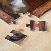 ひまわりステンドグラスハートスチームパンクシリーズ ジグソーパズル (側面)