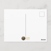 ひまわりステンドグラスハートスチームパンクシリーズ ポストカード (裏面)