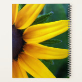 ひまわりスパイラルプランナーに這うクモ プランナー手帳 (裏面)