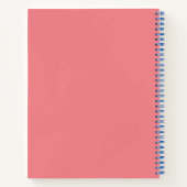 ひまわりスパイラル手帳 ノートブック (裏面)