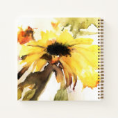 ひまわりスパイラル手帳 ノートブック (裏面)