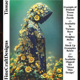 ひまわりスピリットフローラローブDT2Rデコページ 薄葉紙