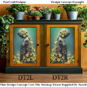 ひまわりスピリットフローラローブDT2Rデコページ 薄葉紙