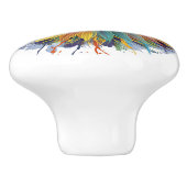 ひまわりスプラッシュアート セラミックノブ (側面)