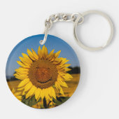 ひまわりスマイル キーホルダー (裏面)