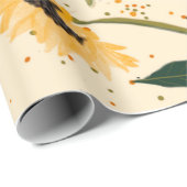 ひまわりスマイル ラッピングペーパー (ロールコーナー)