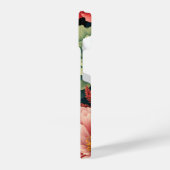 ひまわりスマイル：明るいフローラ電話ケース iPhoneケース (左側面)