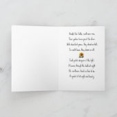 ひまわりセレナーデ詩カード カード (内部)