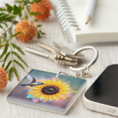 「ひまわりセレナーデ」 キーホルダー (正面右)