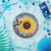 「ひまわりセレナーデ」 ペーパープレート (パーティー)