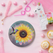 「ひまわりセレナーデ」 ペーパープレート (パーティー)