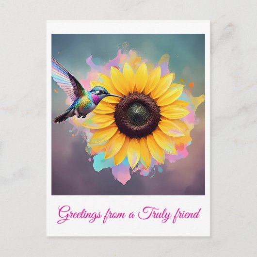 「ひまわりセレナーデ」 ポストカード (正面)