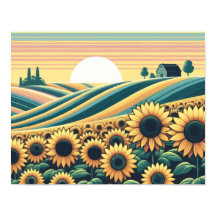 ひまわりセレニティ素朴:日の出