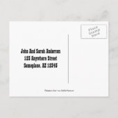 ひまわりセンター新住所フローラはがき 案内ポストカード (裏面)