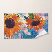 ひまわりタオル バスタオルセット (ハンドタオル)