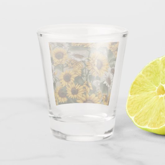 ひまわりダイズ#2 - ショットグラス (裏面)