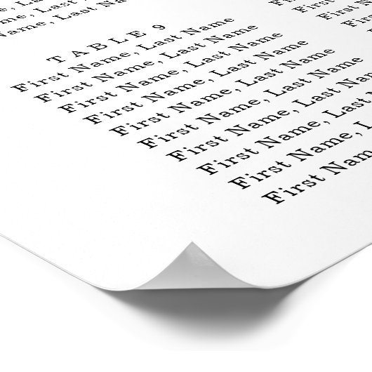 ひまわりダスティブルー石板牡丹シーティングチャート ポスター (角)