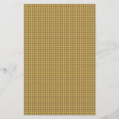 ひまわりチェッカーボードモノグラ空白のム書ズ 便箋 (裏面)