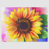 ひまわりティッシュペーパー – デコパージュ用エクストララージ 薄葉紙 (正面)