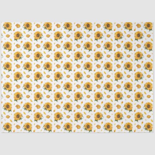 ひまわりティッシュペーパー 薄葉紙 (正面)