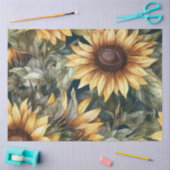 ひまわりティッシュペーパー 薄葉紙 (クラフト)