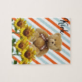 ひまわりテディベアパズル ジグソーパズル (横)