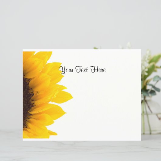 ひまわりテンプレート (スタンド正面)