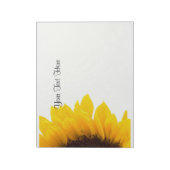 ひまわりテンプレート ノートパッド (回転)