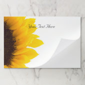 ひまわりテンプレート ペーパーパッド (折り畳み)