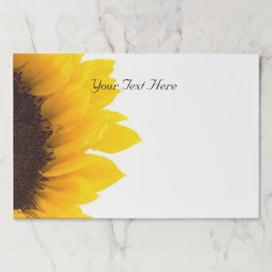 ひまわりテンプレート ペーパーパッド