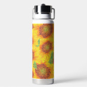 ひまわりテーマのホットボトルまたはコールドウォーターボトル ウォーターボトル (背面)