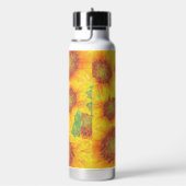 ひまわりテーマのホットボトルまたはコールドウォーターボトル ウォーターボトル (右面)