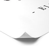 ひまわりテーマへようこそ結婚私たちの看板ポスター ポスター (角)