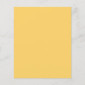 ひまわりテーマベビー名シャワーゲーム (裏面)