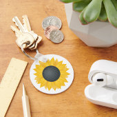 ひまわりディスコボールレトロパーティービーブ キーホルダー