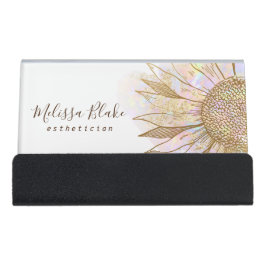 ひまわりデザインデスクの名刺ホルダー デスク名刺ホルダー