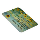 ひまわりデザイン磁石からのアドバイス マグネット (右側)