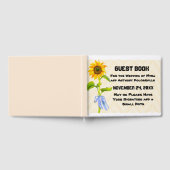 ひまわりデザイン ゲストブック (全面)