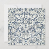 ひまわりデザイン(by William Morris) カード (正面)