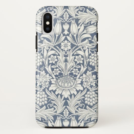 ひまわりデザイン(by William Morris) Case-Mate iPhoneケース (裏面)