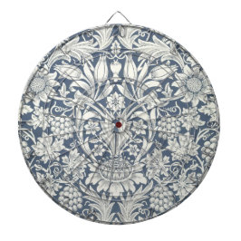 ひまわりデザイン(by William Morris) Dartboard ダーツボード