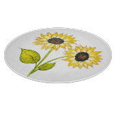 ひまわりデュエット カッティングボード (角)