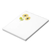 ひまわりデュエット ノートパッド (回転)