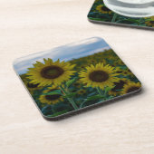 ひまわりデュオクローズアップ コースター (左側)